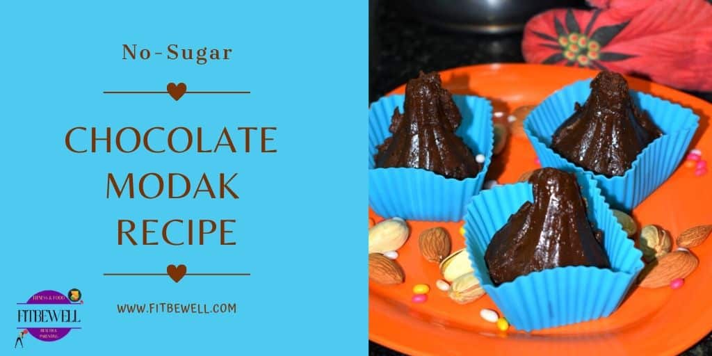 No-Sugar Chocolate modak recipe