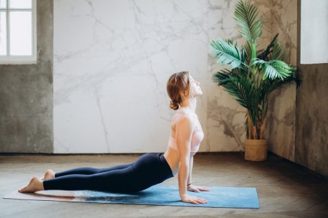 Bhujangasana for senior citizens