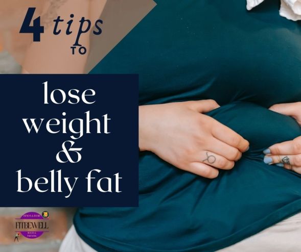 practical & doable diet tips & exercises to reduce weight & belly fat