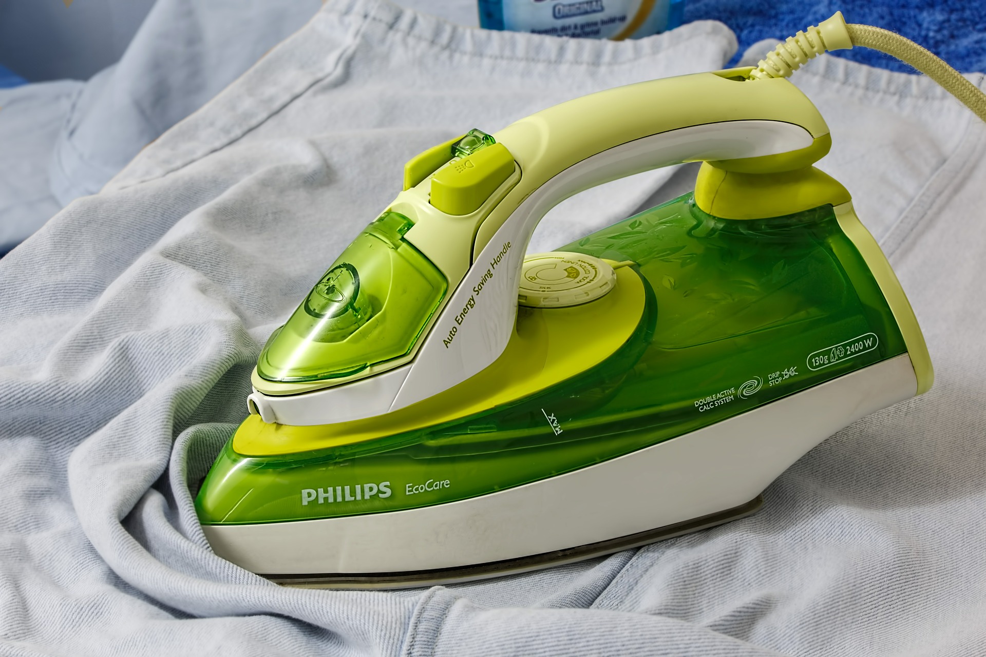 Laundry - Ironing to kill germs