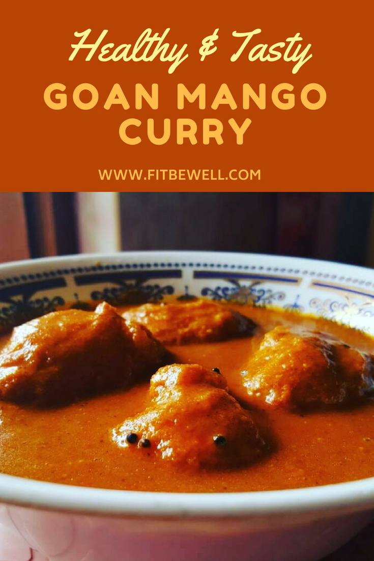 Healthy & delicious Goan mango curry