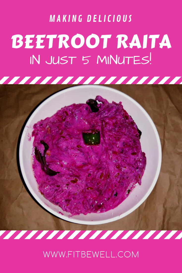 BEETROOT RAITA quick recipe