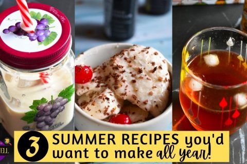 Healthy summer recipes with cold brew coffee